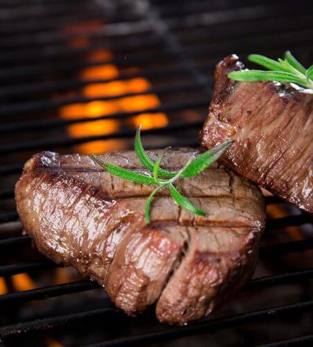 grilled steak