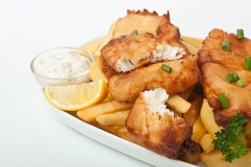 Halibut Fish and Chips