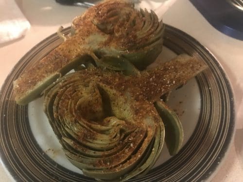 Grilled Artichokes