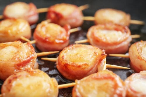 Bacon Wrapped Scallops