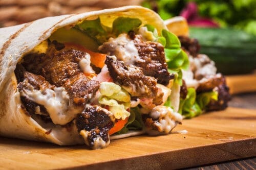 Beef Gyro Sandwiches