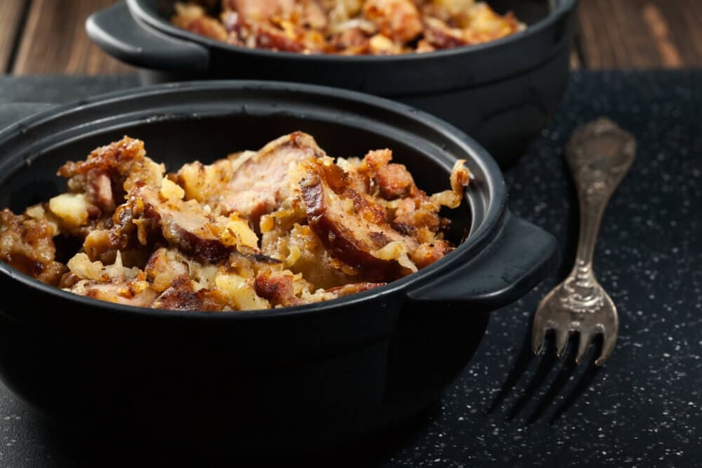 Cheesy Potato and Sausage Casserole