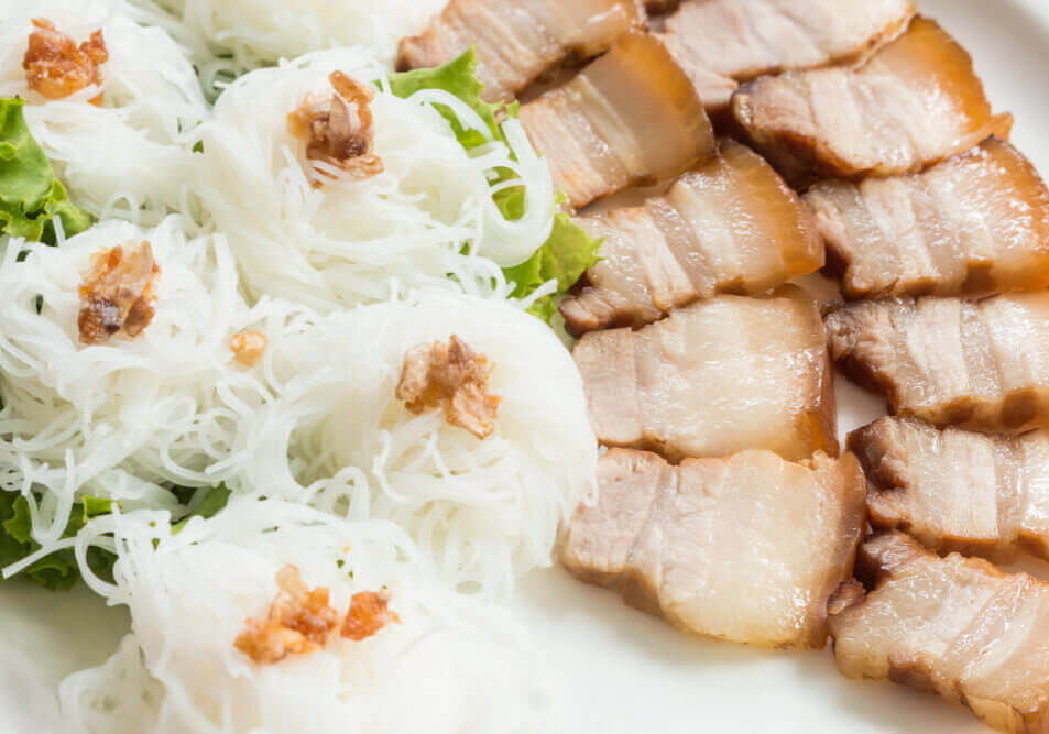 Vietnamese Grilled Pork and Noodle Bowl