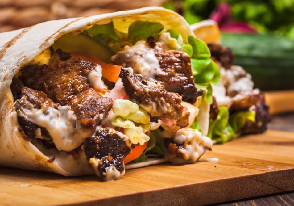 Beef Gyro Sandwiches