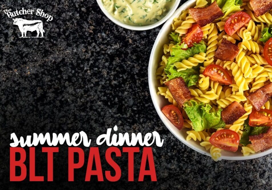 BLT pasta