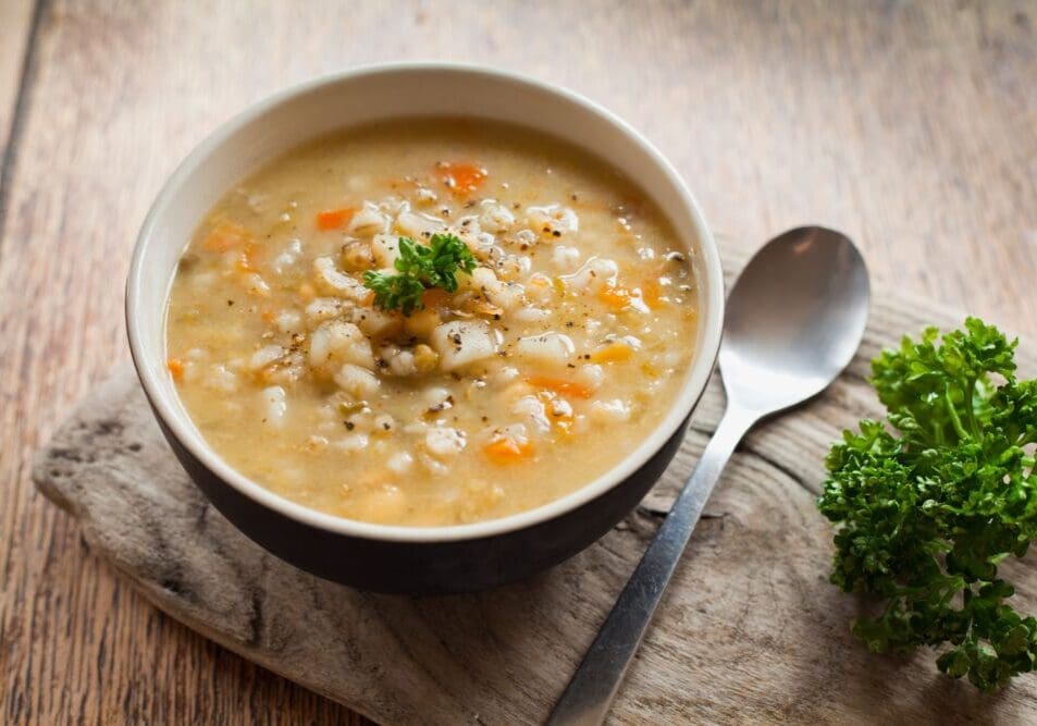 Chicken Soup with Barley
