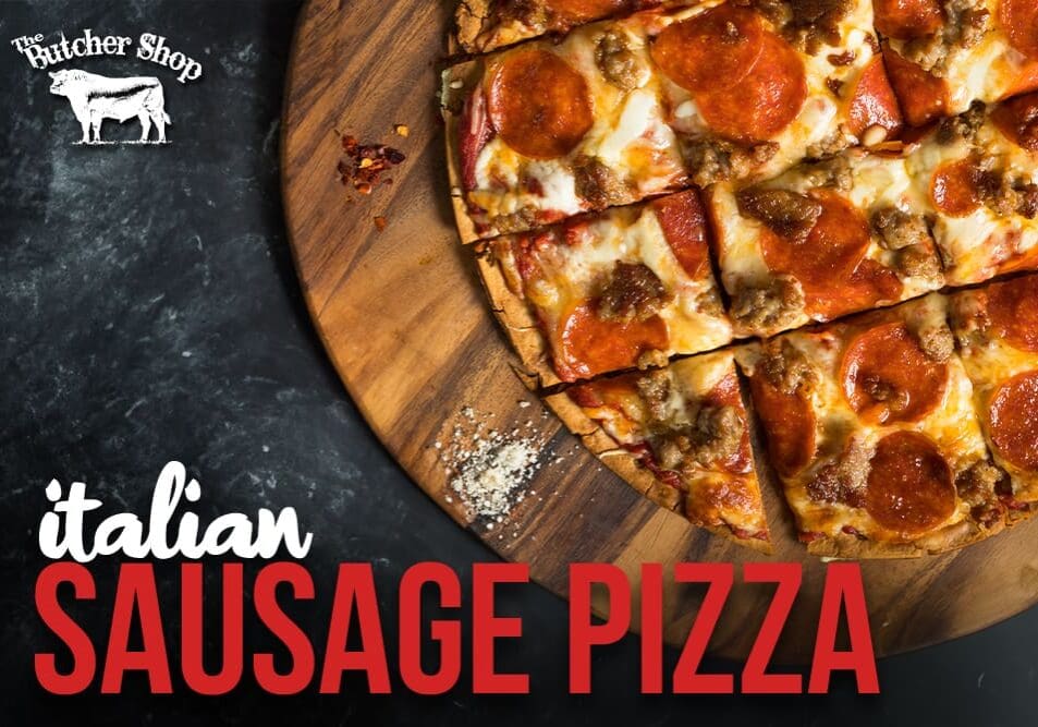 italiansausage pizza