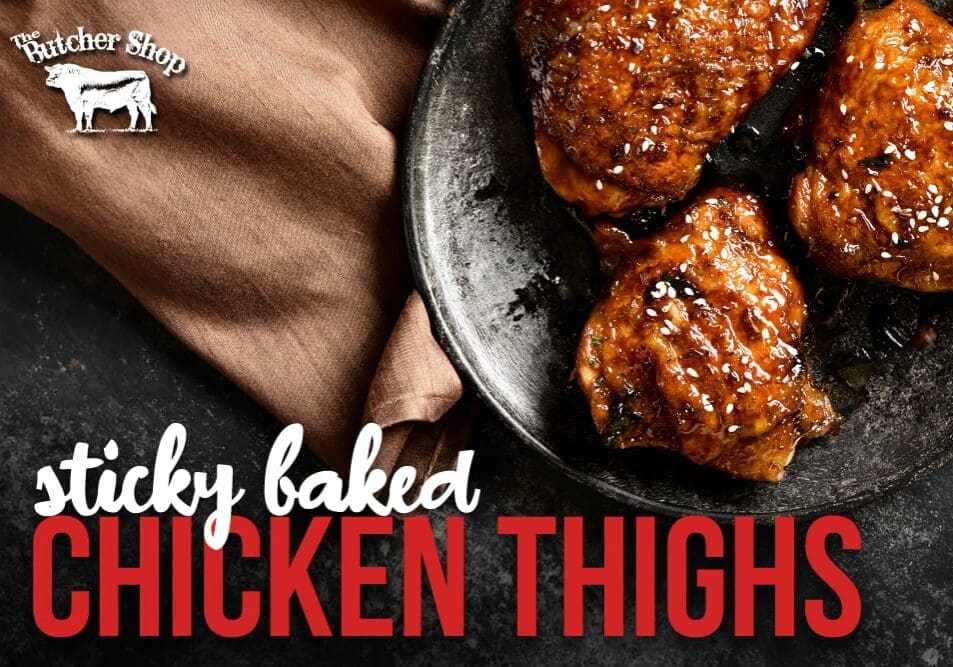 sticky baked